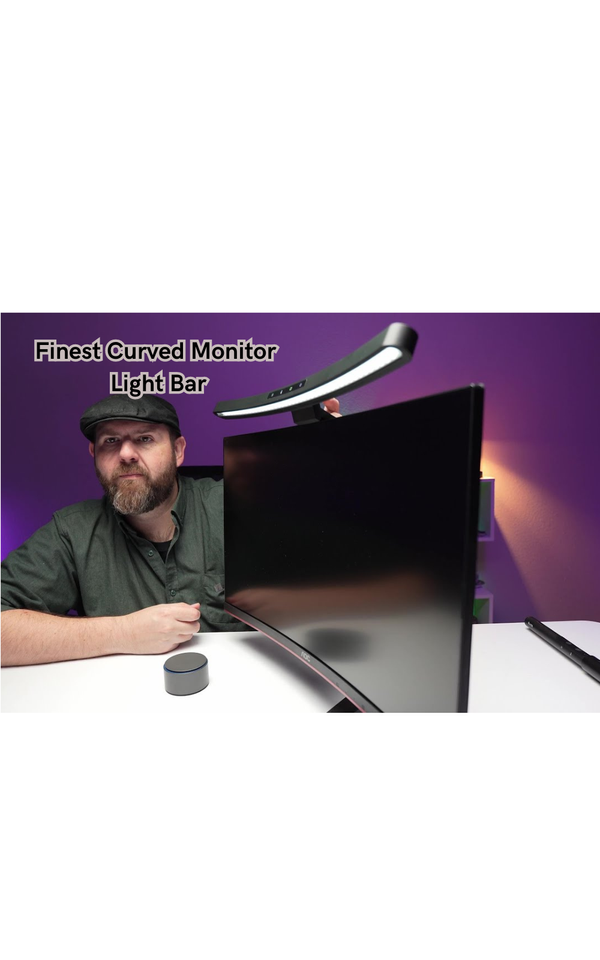Say Goodbye to Eye Strain: The Finest Curved Monitor Light Bar of 2024